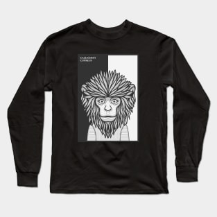 Coppery Titi Monkey Long Sleeve T-Shirt